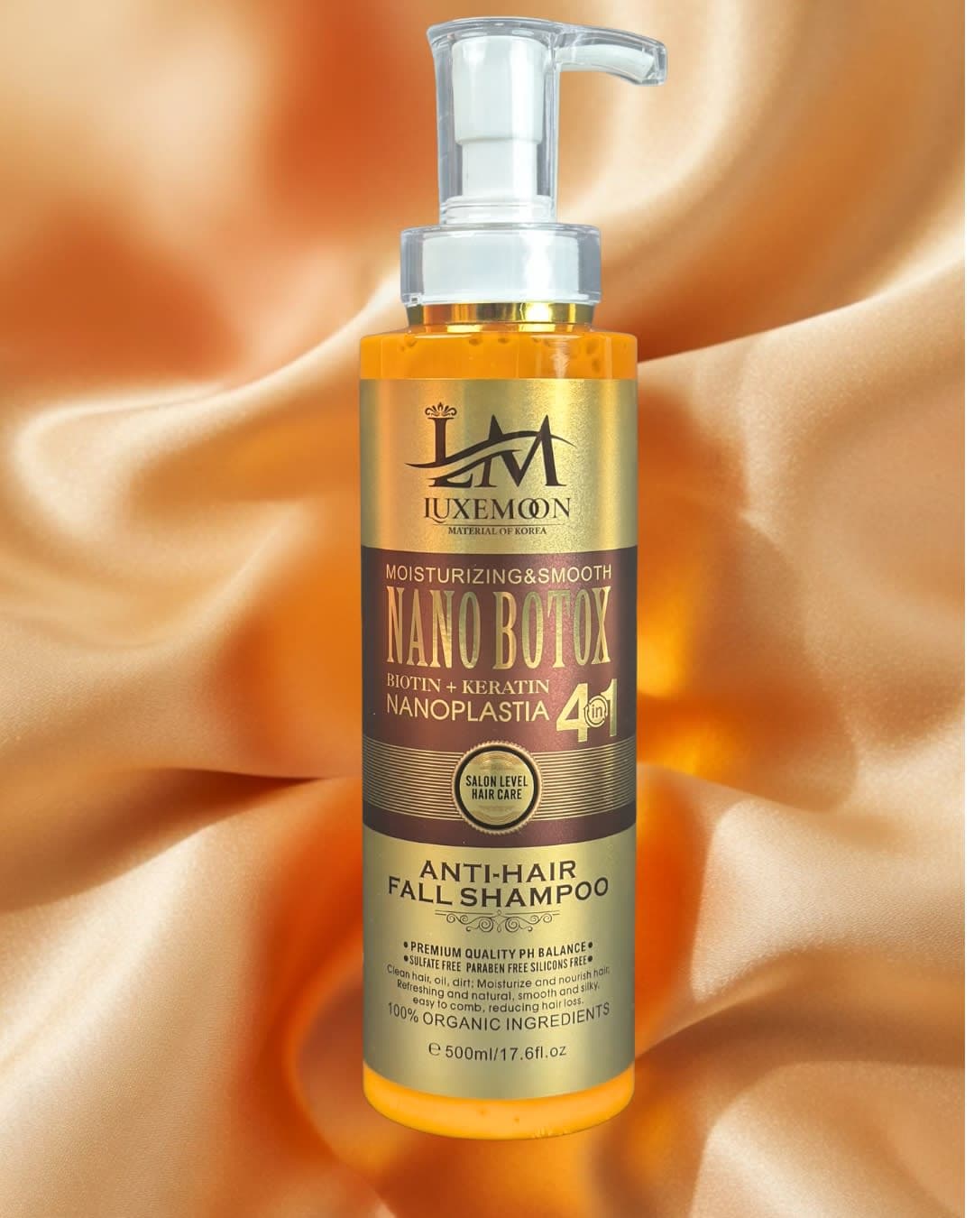 Luxe Moon Anti-Hair Fall Shampoo Perfect for after treatments hair and natural hair lifestyle use